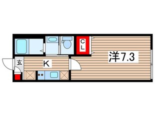 BLUE MARINE HONCHIBAの物件間取画像